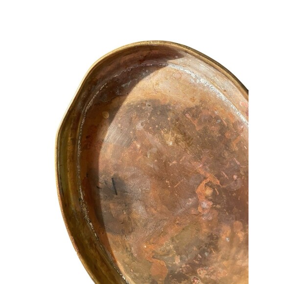 Copper And Brass Watering Can Vintage Made In Holland - Picture 6 of 8